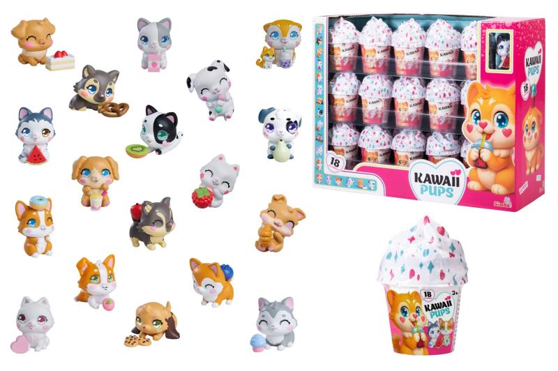 Kawaii Pups, 18 druhů, DP30